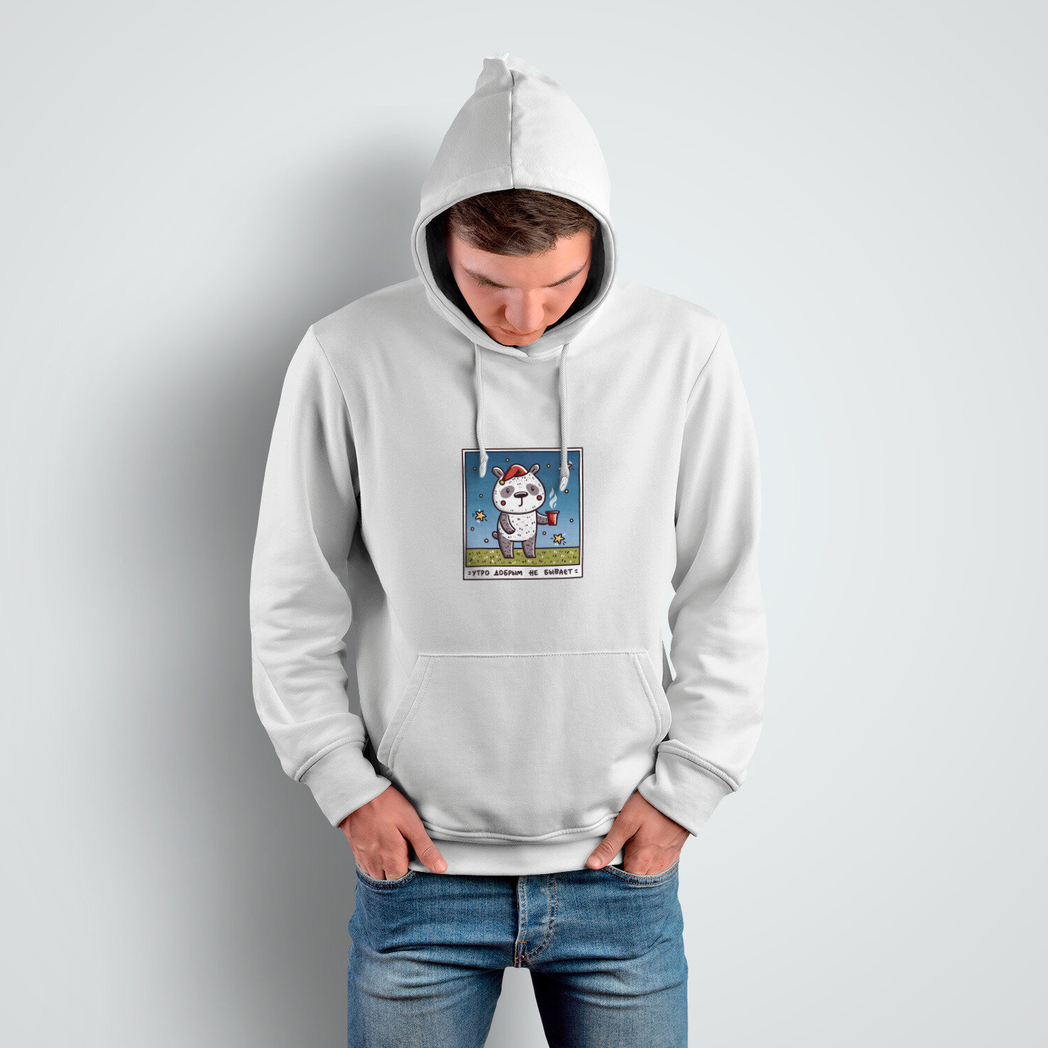 Худи Us Basic, размер 2XL, , белый