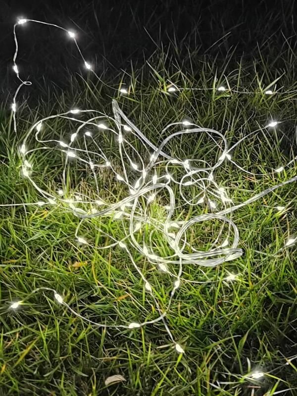 Гирлянда светодиодная 10м 100LED на солнечной батарее аккум. NI-MH 300мА. ч космос KOC_SOL197