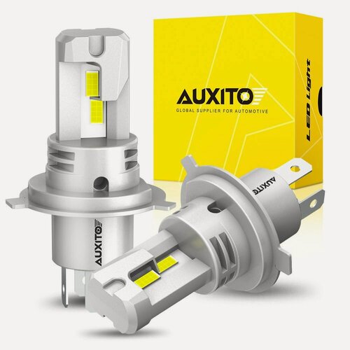 Изображение товара Светодиодная автомобильная лампа AUXITO M6 цоколь H4 - 50 Вт 6500K (2 шт) DD-M6-H4