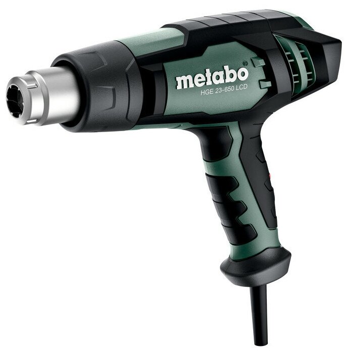 Технический фен Metabo HGE 23-650 LCD /603065000/ 2300Вт темп.80-650С