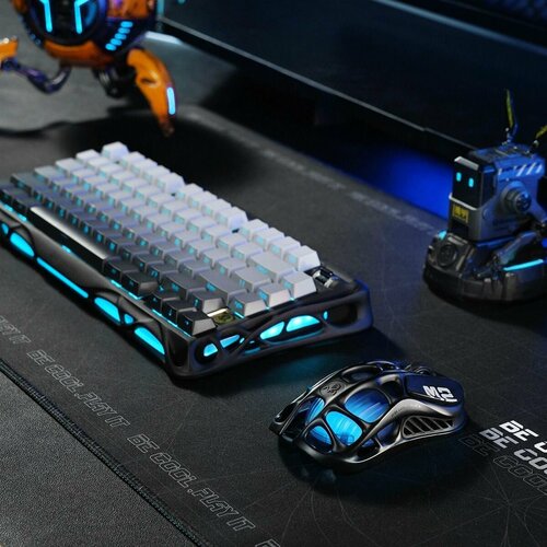 Игровой коврик для мыши GravaStar Большой водонепроницаемый коврик с нескользящим основанием и высокой точностью 800x400 мм 3599₽