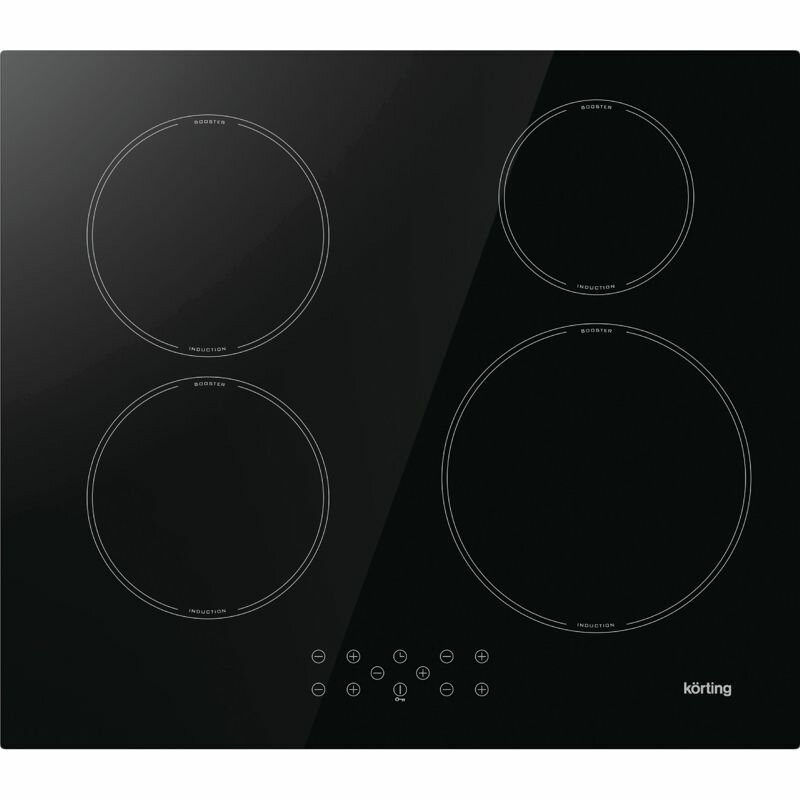 Встраиваемая индукционная панель KORTING HI 64044 B, официальная гарантия