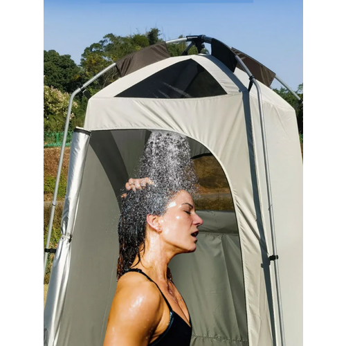 Туристическая палатка душ, туалет, раздевалка, одноместная, быстросборная, 160х160х240 см