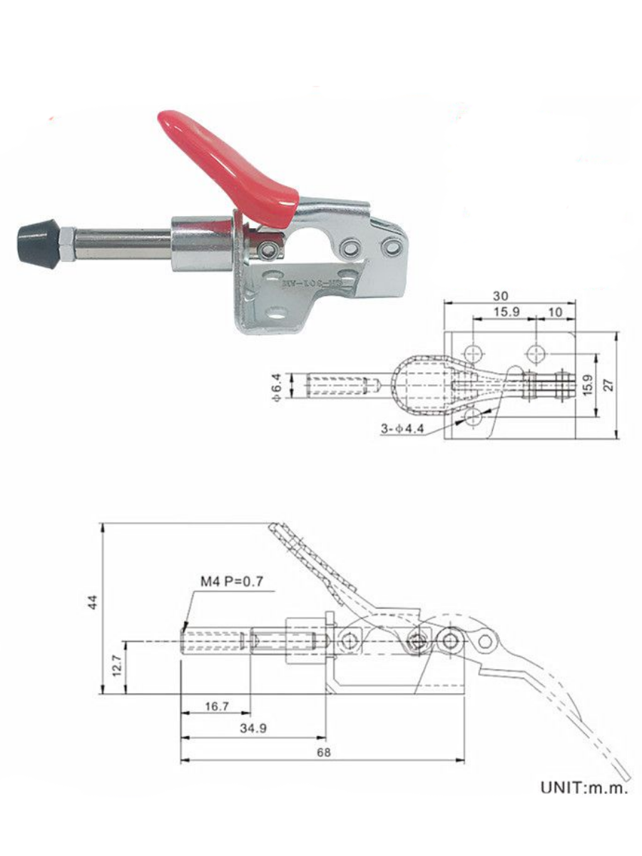 Прижим SHOUIN, струбцина быстрозажимная — фото 1