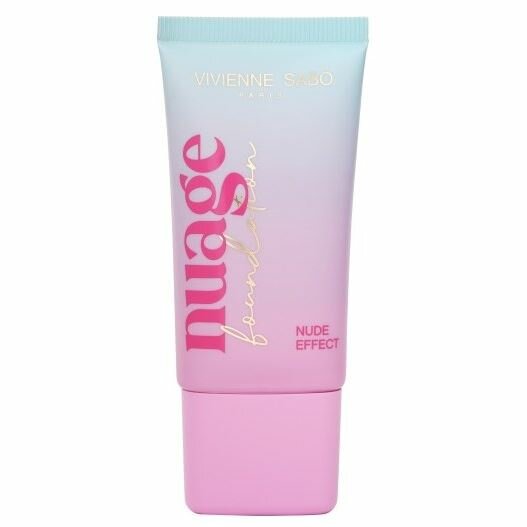 Тональный крем Vivienne Sabo Nude effect foundation с эффектом естественной кожи, 02