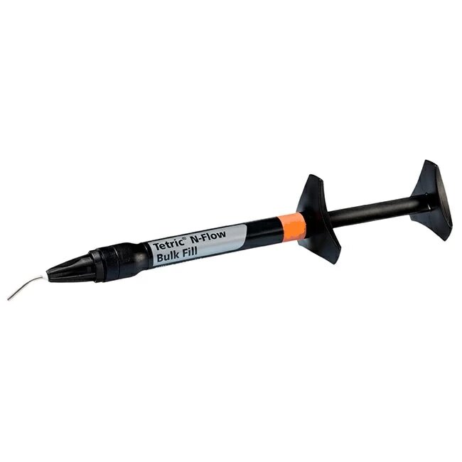 Tetric N-Flow Рефил (шприц) Bulk Fill 1 x 2 г IVA - светоотверждаемый рентгеноконтрастный текучий наногибридный композит.