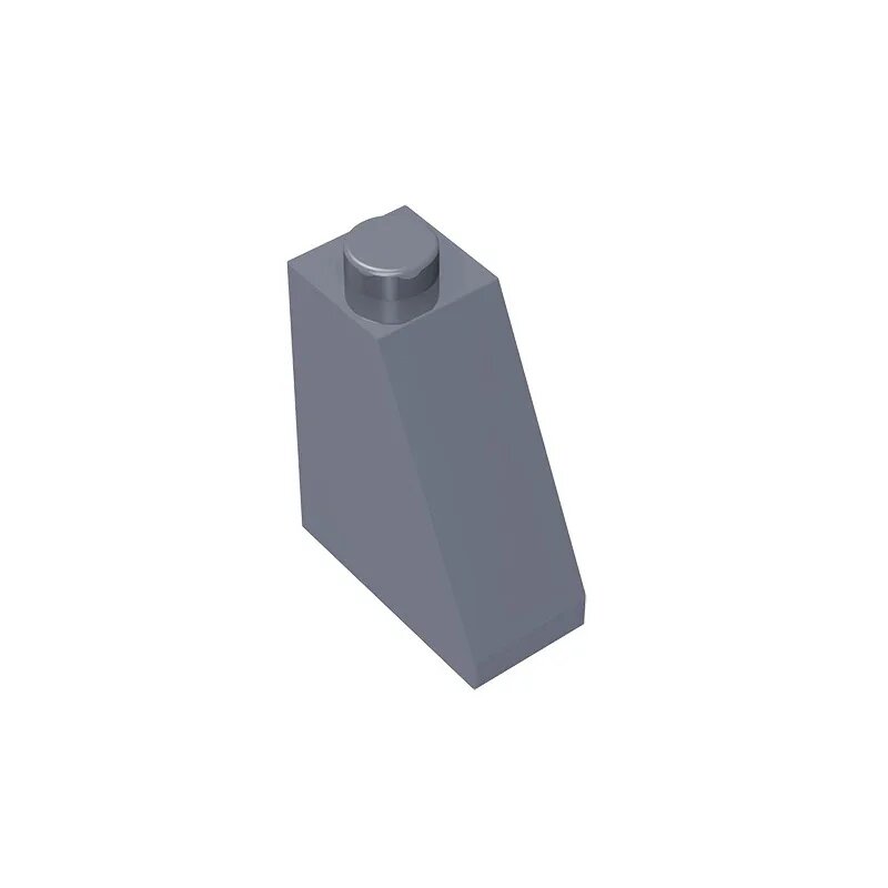 Gobricks пластиковый блок 2x1x2, Серый (073)