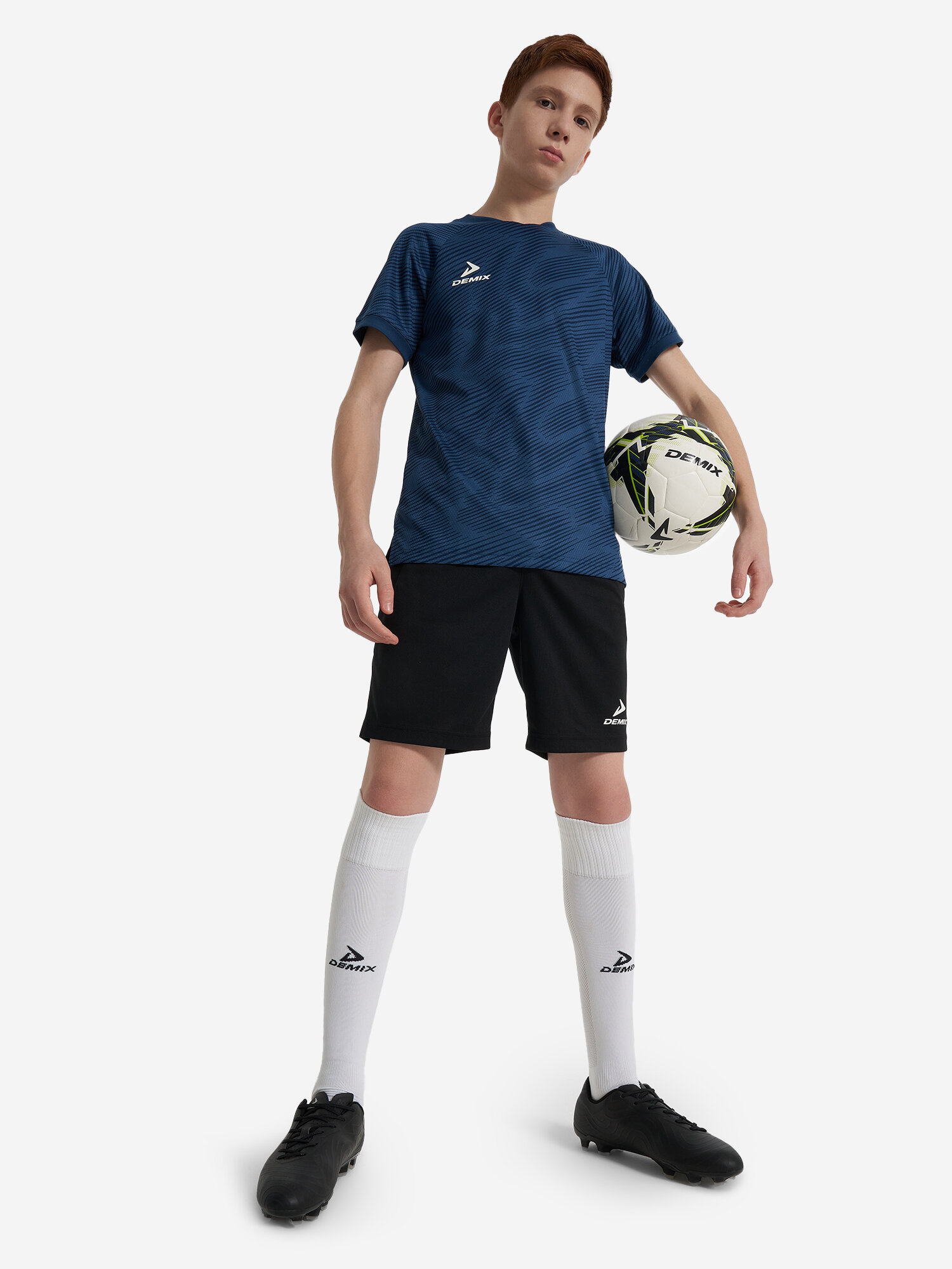 Шорты Demix, размер 122-128, черный — фото 1