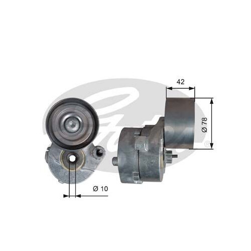 Натяжитель ремня, клиновой зубча, GATES T38560 (1 шт.)