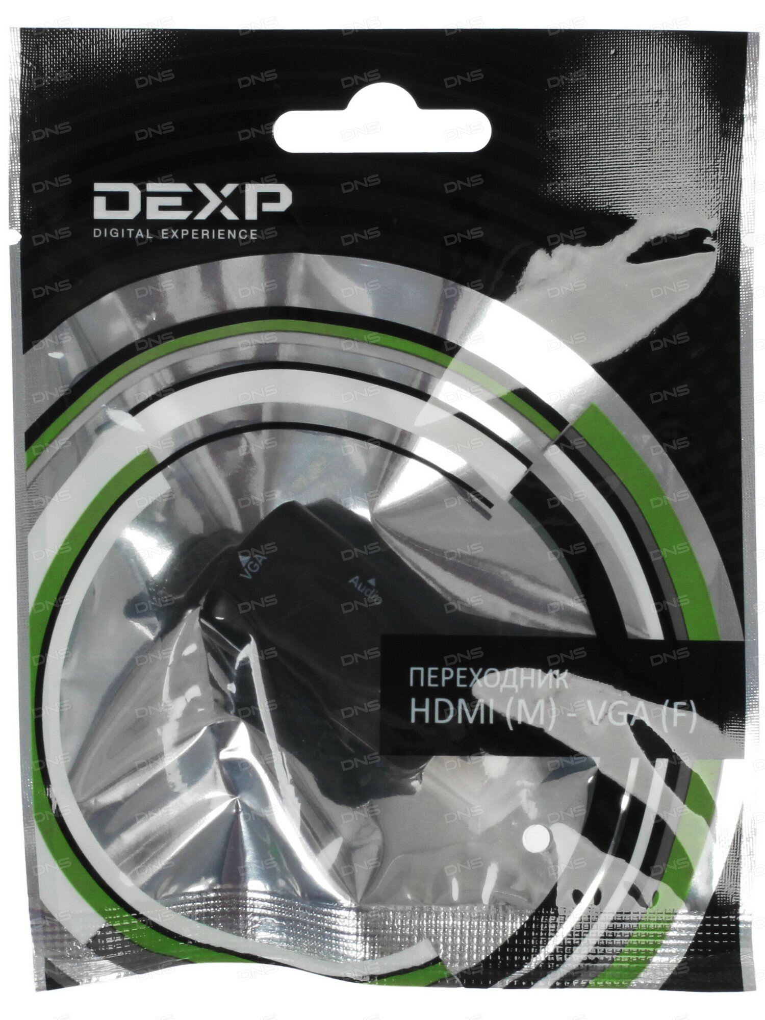 Переходник однонаправленный DEXP HDMI - VGA — фото 1