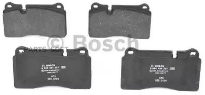 BOSCH 0986494207 Колодки тормозные дисковые перед