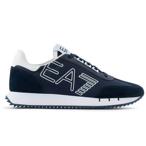 Кроссовки EA7, размер 10.5, синий, белый