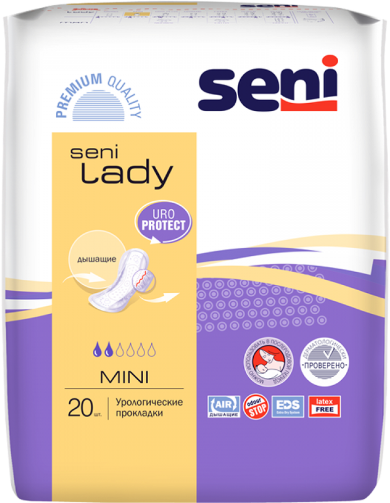 Урологические прокладки Seni Lady Mini (20 шт.)