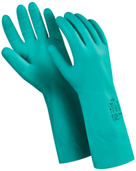 Перчатки Manipula Specialist Дизель нитриловые N-F-06, 1 пара, размер S, цвет зеленый