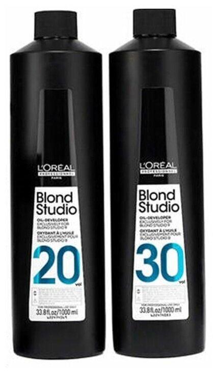 Оксидант L'Oreal Professionnel Oxydants Blond Studio 9 Oil Developer Volume, Олео-Оксидент для обесцвечивающей пудры Blond Studio 9, 6% 20 Vol.