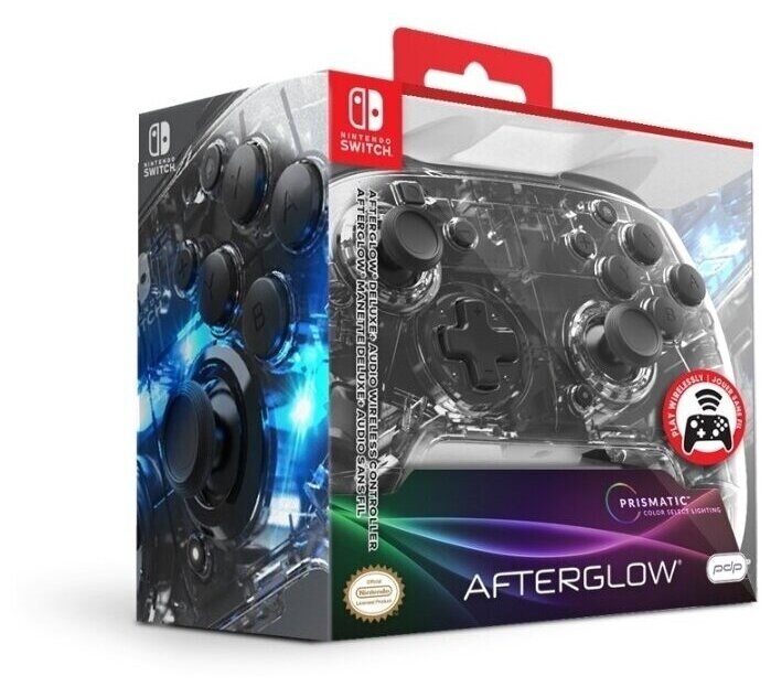 Беспроводной контроллер PDP Afterglow Wireless Deluxe Controller прозрачный for Nintendo Switch Nintendo Switch