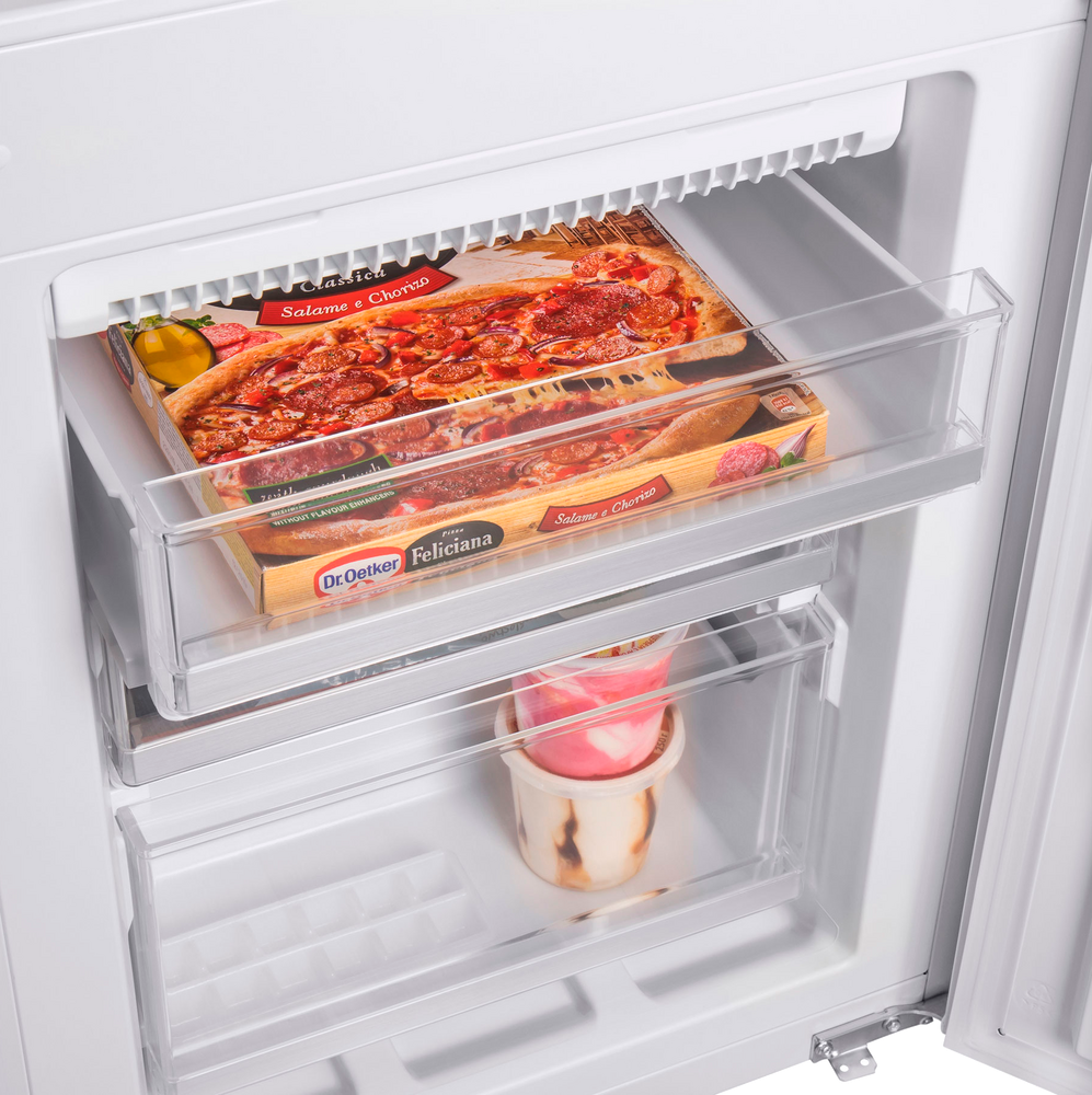 Встраиваемый холодильник MAUNFELD MBF193SLFW, белый - фото №2