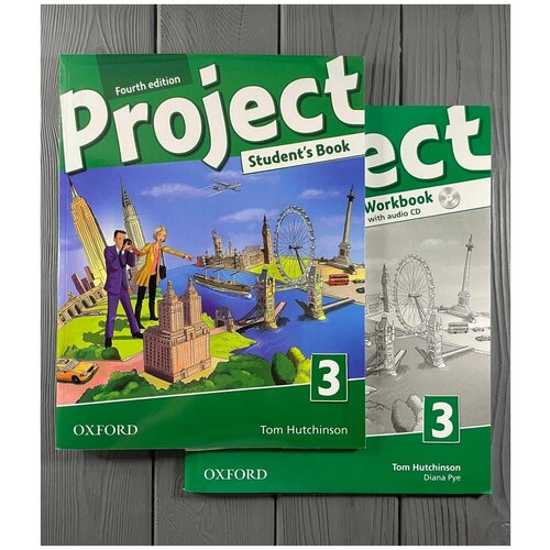 Комплект Project 3 Student's Book and Workbook +CD