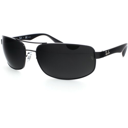 Солнцезащитные очки Luxottica, зеленый, черный ray ban new caravan rb 3636 002 b1