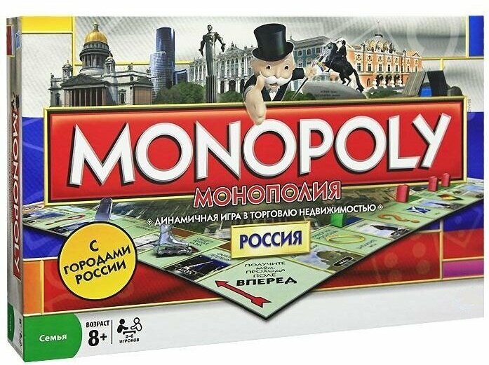 Монополия города России настольная игра