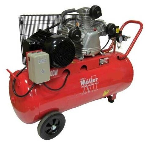 Компрессор масляный Moller AC700/150, 150 л, 3 кВт 380В. 700 л/мин