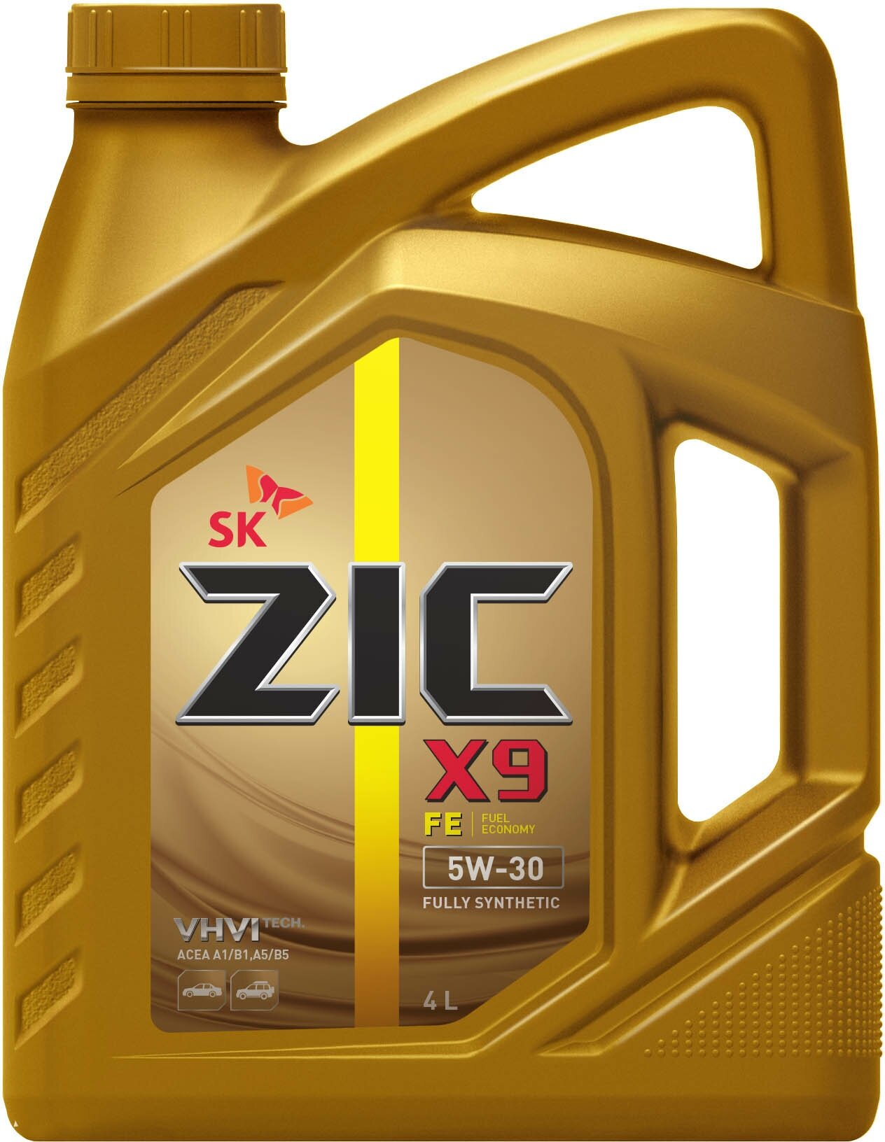 HC-синтетическое моторное масло ZIC X9 FE 5W-30