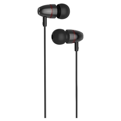 Проводные наушники Hoco M59, black проводные наушники внутриканальные hoco m1 pro series earphones 3 5 jack чёрные