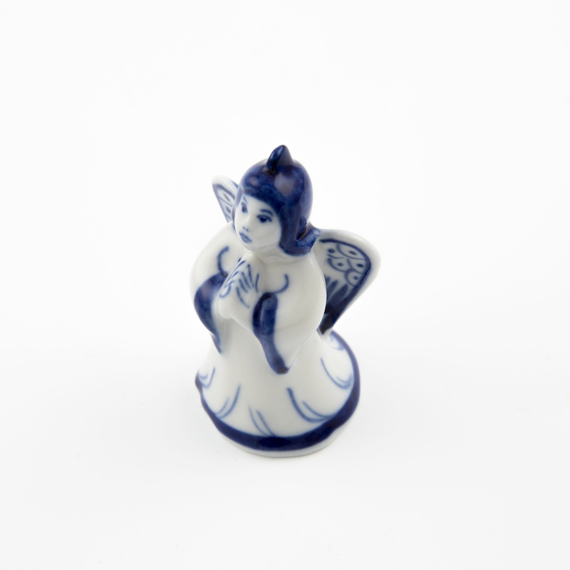 фото Статуэтка "Ангел", h-7,5 см, Объединение "гжель"