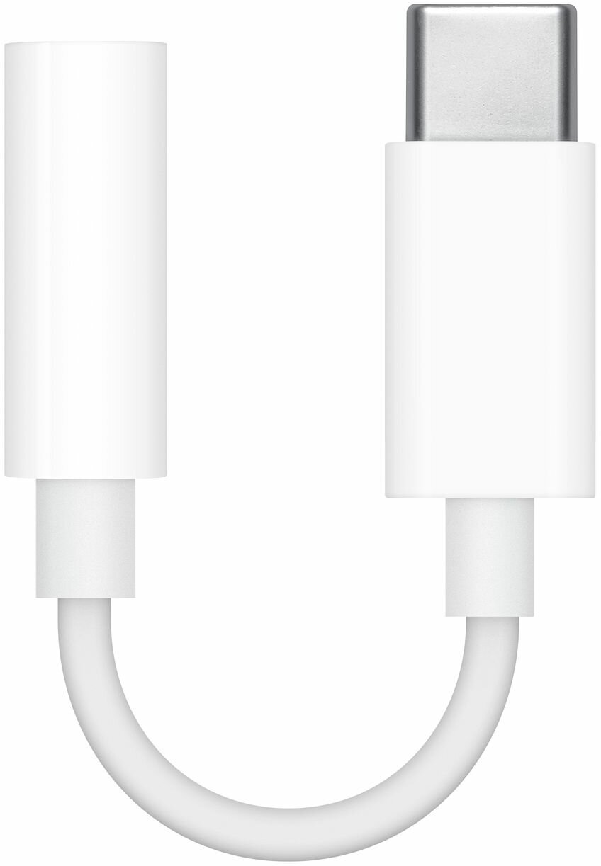 Переходник Apple USB Type-C - mini jack 3.5 (MU7E2ZM/A)