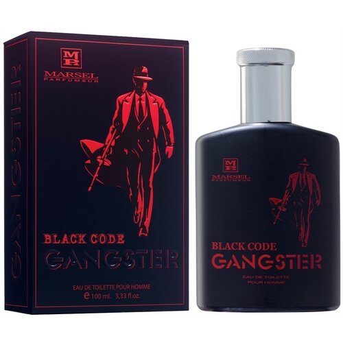 Marsel Parfumeur Туалетная вода мужская Gangster Black Code 100мл
