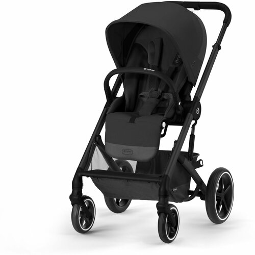 фото Прогулочная коляска cybex balios s lux moon black