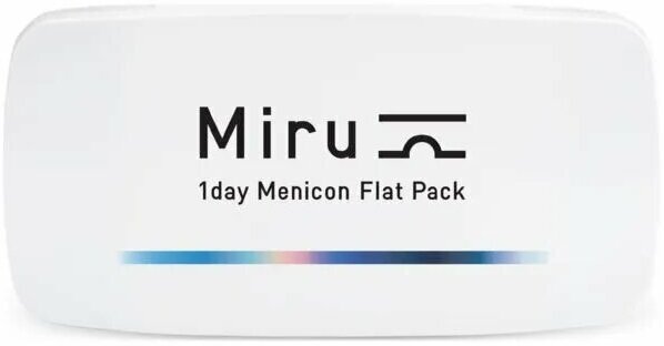 Контактные линзы Menicon Miru 1 day Flat Pack 30 шт.