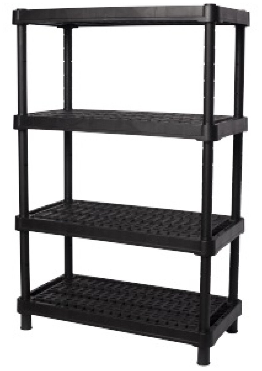 фото Стеллаж вентилируемый Blocker Expert 90*45 4 полки черный