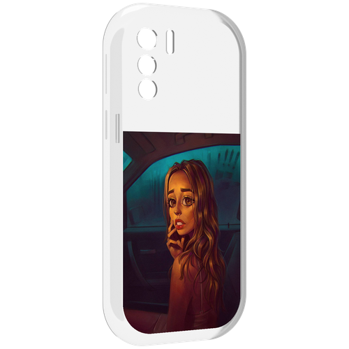 Чехол MyPads пуп-невесты женский для UleFone Note 13P задняя-панель-накладка-бампер