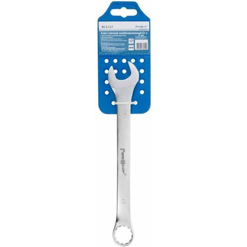 Ключ гаечный комбинированный HARDAX 17 мм хромованадиевая сталь 909₽