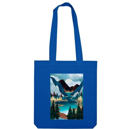 фото Сумка шоппер us basic, синий