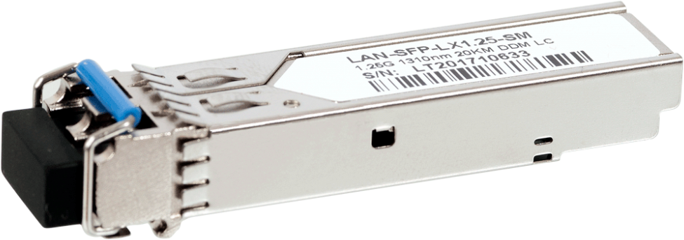 Модуль SFP EX 40км, 1550нм, SM, duplex LC, 1.25Gbps, промышленный, DDM, Cisco (LAN-SFPi-EX1.25-SM) LANMASTER - фото №3