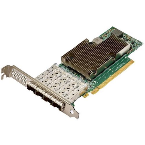 HPE Broadcom BCM57504 Ethernet 10/25Gb 4-port SFP28 Adapter for HPE P26264-B21 broadcom bcm57414 ethernet 10 25gb 2 port sfp28 adapter for hpe