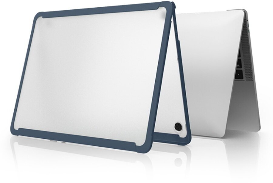 Чехол для ноутбука WiWU Dual Color iShield Macbook Case 13.3 Pro 2020 Navy Blue