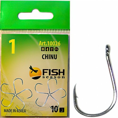 фото Крючок fish season chinu-ring №5 bn 8шт 10026-05f