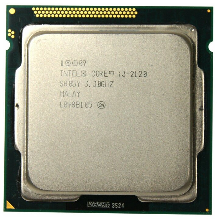 Процессор Intel Core i3-2120 Sandy Bridge LGA1155, 2 x 3300 МГц, OEM