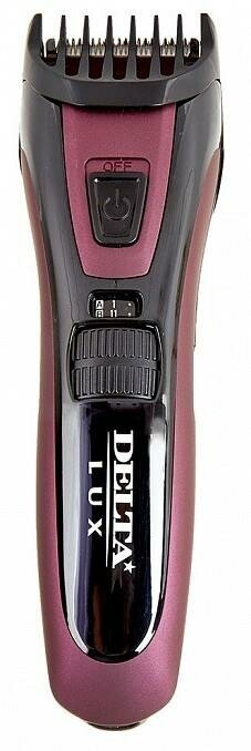 Машинка для стрижки Delta Lux, DE-4200А, аккумуляторная, 7 Вт, фиолетовая - фотография № 6