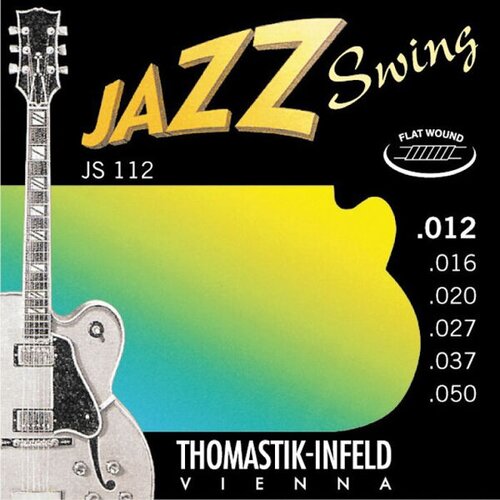 Комплект струн для акустической гитары Thomastik JS112 Jazz Swing js113 jazz swing комплект струн для акустической гитары medium сталь никель 13 53 thomastik