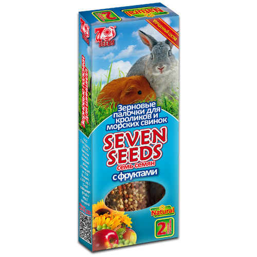 Палочки "Seven Seeds special" для кроликов и морских свинок, фрукты, 2 шт, 100 г