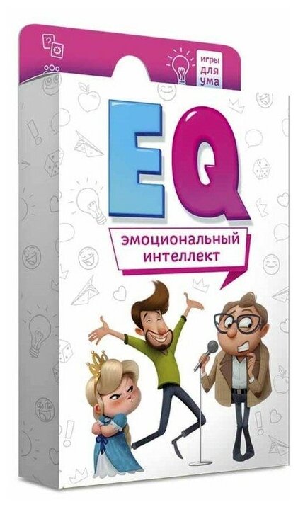Игра ГеоДом EQ «Эмоциональный Интеллект», 40 карт, для детей