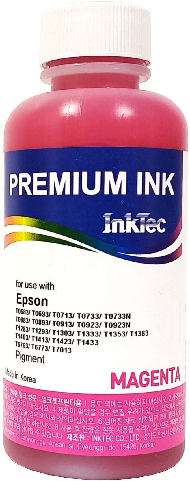 Чернила InkTec (E0013-100MM) пигментные для Epson S22/SX125 100 мл (Magenta)