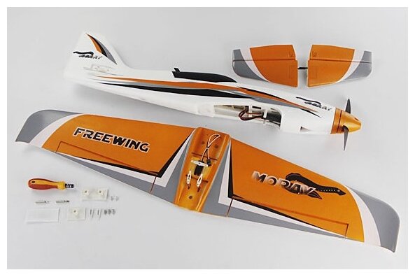 Самолет Freewing Moray 67 см orange фото 3