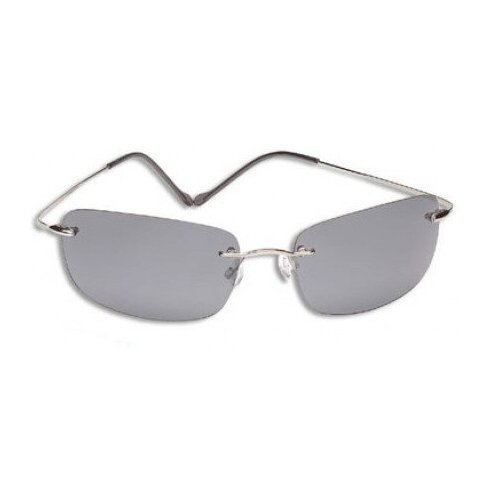Солнцезащитные очки Fisherman Eyewear, поляризационные, серебряный