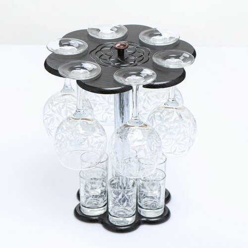 Мини-бар Весна барная стойка 6 фужеровстопок 2802₽