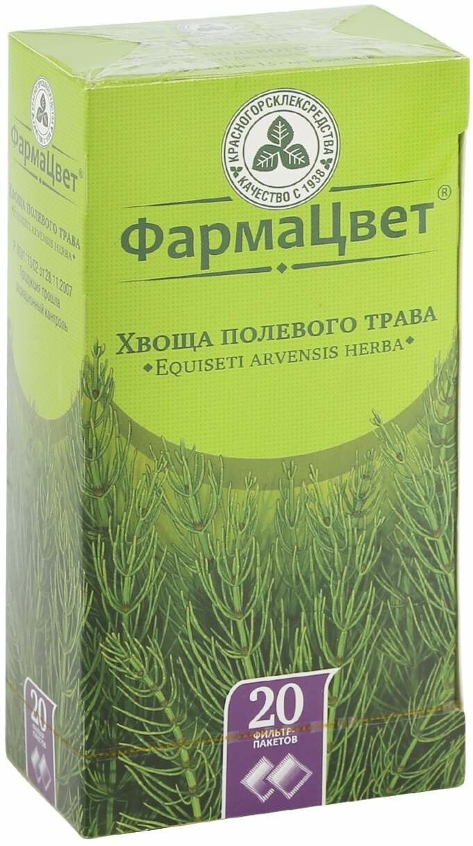 Урологические Лекарственные Травы Хвоща полевого трава 1,5г фильтр-пак. 20шт